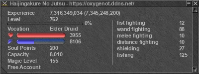 Signature for player Haijingakure No Jutsu