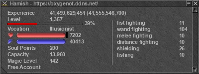 Signature for player Hamish