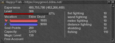 Signature for player Happy Fish