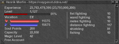 Signature for player Henrik Morfin