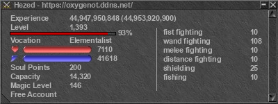 Signature for player Hezed