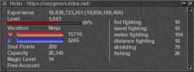 Signature for player Hoku