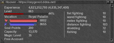 Signature for player Hoover