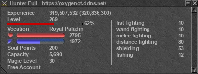 Signature for player Hunter Full