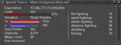 Signature for player Iguuhz Toxico