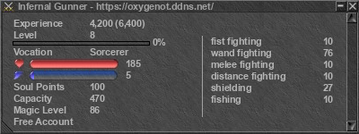 Signature for player Infernal Gunner