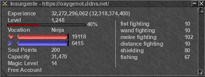 Signature for player Insurgente