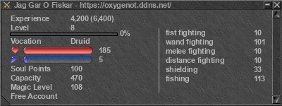 Signature for player Jag Gar O Fiskar