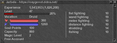 Signature for player Jarbela