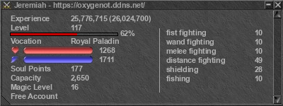 Signature for player Jeremiah