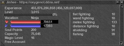 Signature for player Jinhee