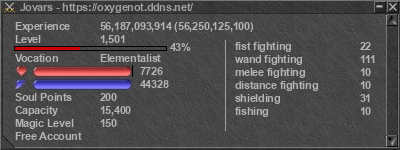 Signature for player Jovars