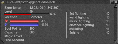 Signature for player Jules