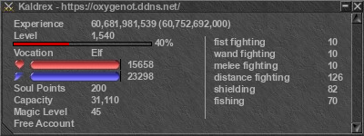 Signature for player Kaldrex