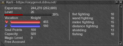 Signature for player Karli