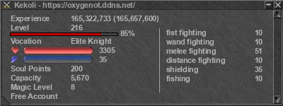 Signature for player Kekoli