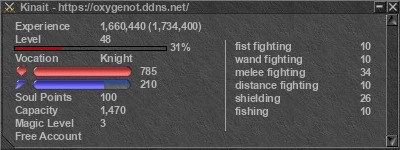 Signature for player Kinait