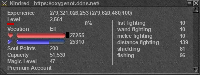 Signature for player Kindred