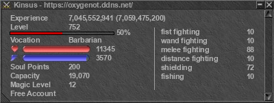 Signature for player Kinsus