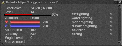 Signature for player Kokot