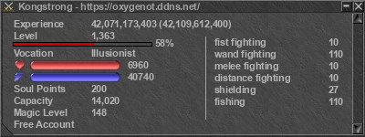 Signature for player Kongstrong