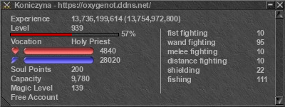 Signature for player Koniczyna