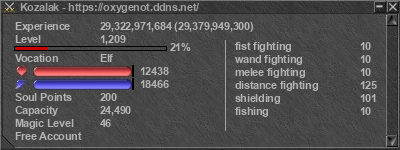 Signature for player Kozalak