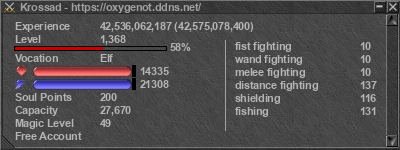 Signature for player Krossad