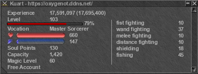 Signature for player Kuart