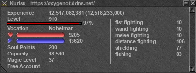 Signature for player Kurisu