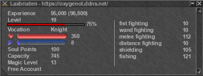 Signature for player Laxbruden