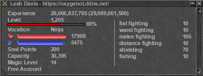 Signature for player Leah Davis