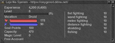 Signature for player Leje Na System