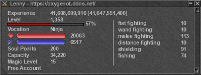 Signature for player Lenny