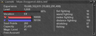 Signature for player Liamski