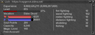 Signature for player Lich