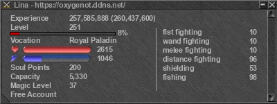 Signature for player Lina