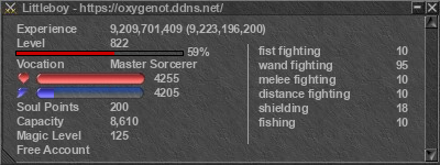 Signature for player Littleboy