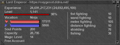 Signature for player Lord Emperor