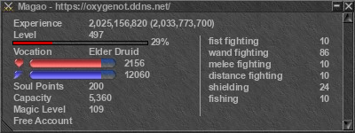 Signature for player Magao