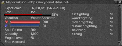 Signature for player Magecrakudo