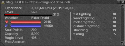 Signature for player Mague Of Ice