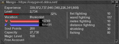 Signature for player Mango