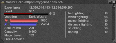 Signature for player Master Berr