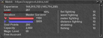 Signature for player Matek