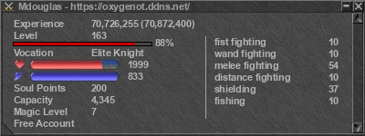 Signature for player Mdouglas