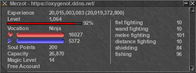 Signature for player Merzot