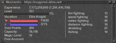 Signature for player Mexicanito