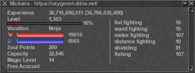 Signature for player Mickans