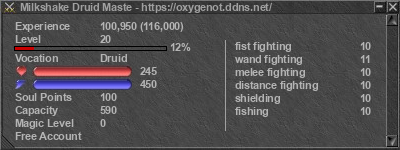 Signature for player Milkshake Druid Maste